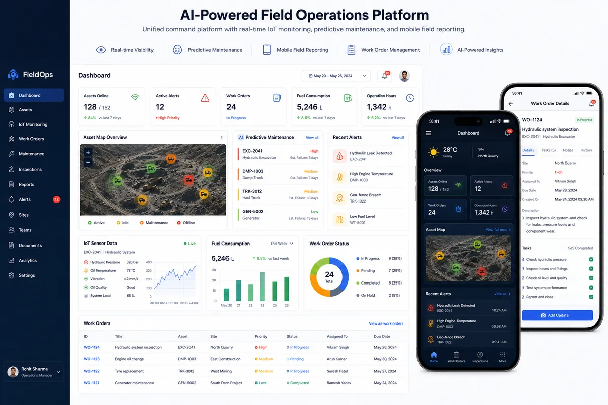 AI-Powered Field Operations Platform